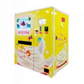 Bill Coin Operated Vending Soft Ice Cream Machine  1