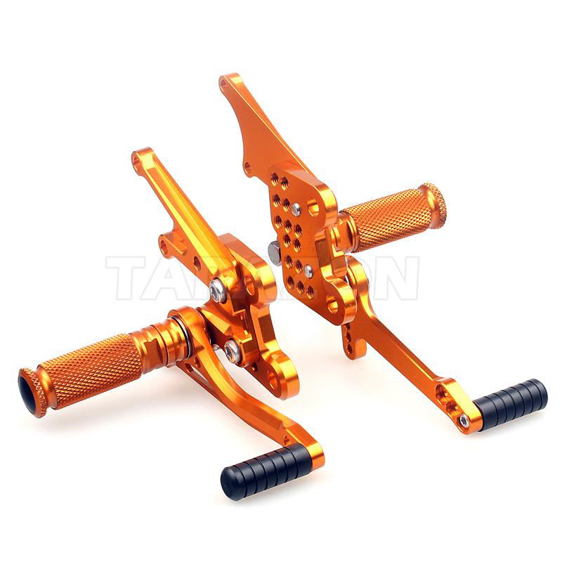 High Quality CNC Aluminum Motorcycle Rearsets 4