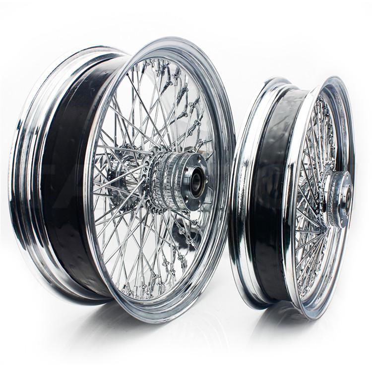 OEM Custom aluminum alloy motorcycle wheel sets for Harley Davidson  2