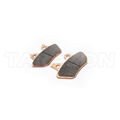 High quality motorcycle best rear semi metal brake pads for Harley Davidson  2