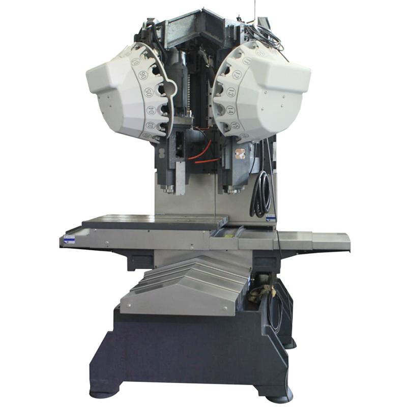 华亚数控双头机高速双主轴钻攻中心yhcs40406870双