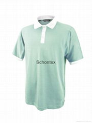 mens golf bamboo polo, wicking