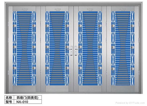 Jinan factory direct high-quality low-cost stainless steel door door 2