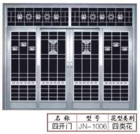 Jinan factory direct high-quality low-cost stainless steel door door 3