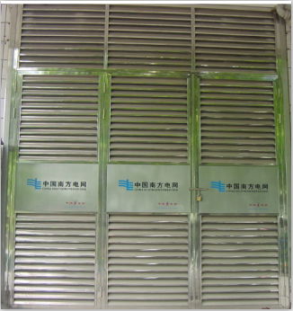 Foshan Jinan 304 stainless steel electric door 2