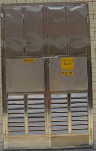 Foshan Jinan 304 stainless steel electric door 3