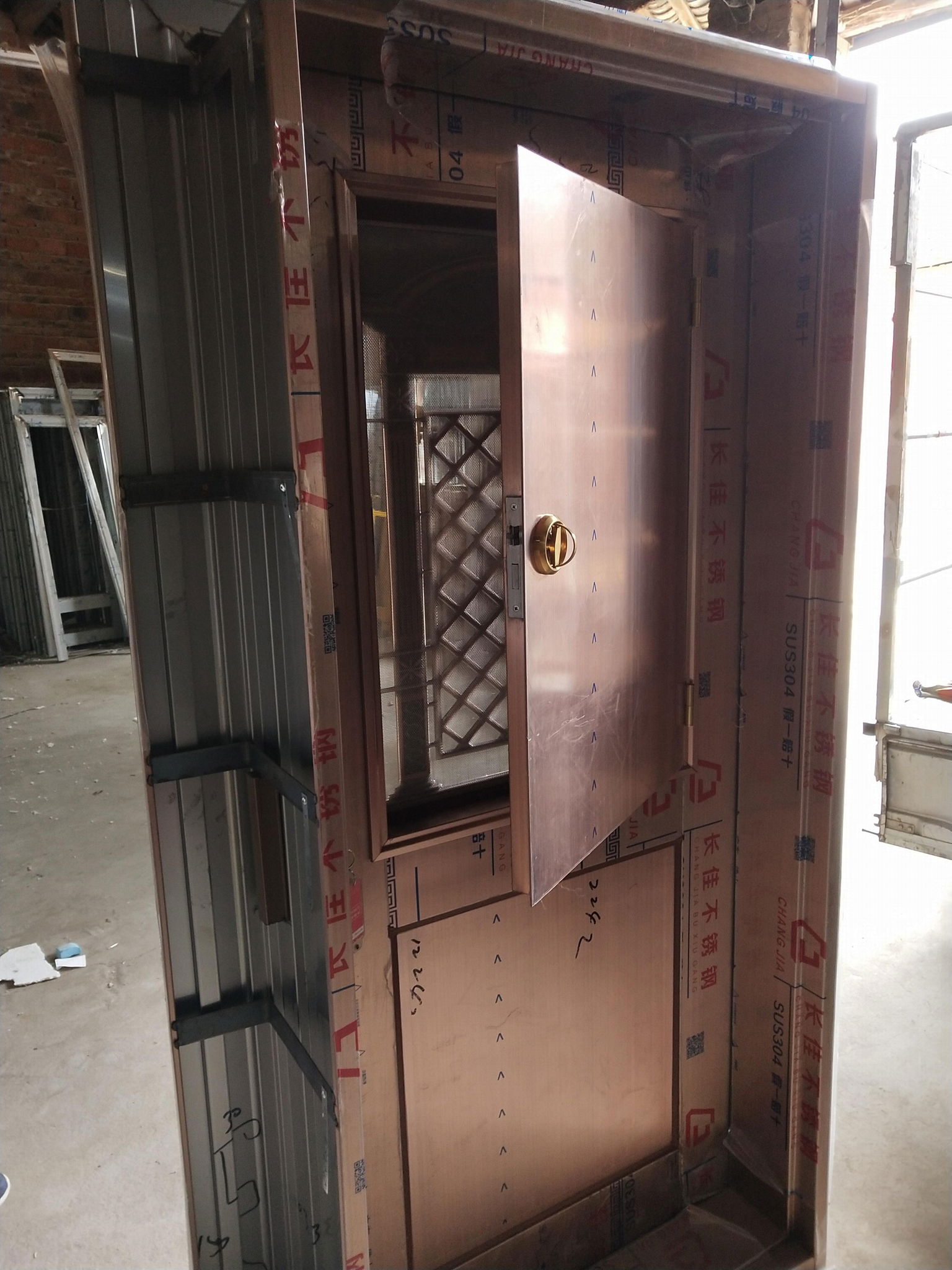 Foshan Jinan produces 304 stainless steel Korean door 5