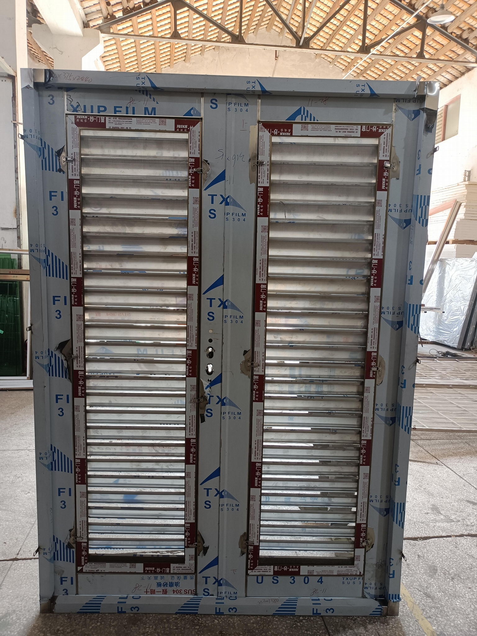 Foshan Jinan 304 stainless steel electric door 3