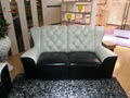 Modern Black And White Sofa Set Leather Sofa 4