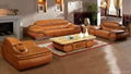 Excellent Wooden Sofa Sets with Marble Top Coffee Table 1