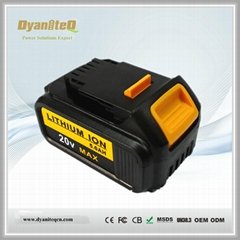 Dewalt 20V Lithium Battery 18V 3Ah 5.0AH for Dewalt DCB180 DCB181 DE9074 DC9071