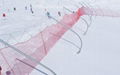 Skiing field protection netting 2