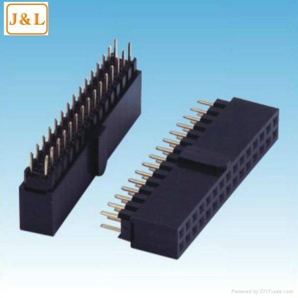 2.54mm 2*10P  Female header connector SMT connector  4