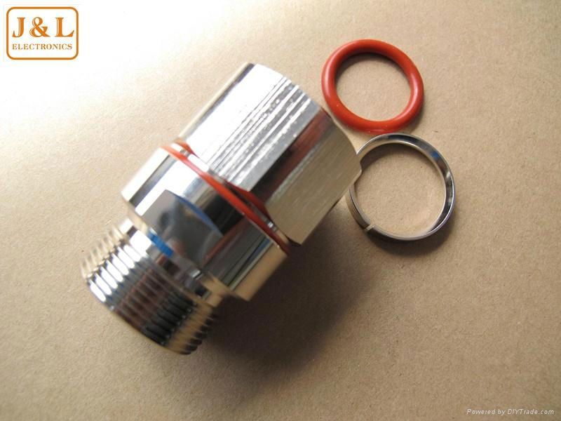 RF Connector 7/16 DIN Clamp Plug for corrugated copper 1/2 super flexible cable  4