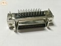 MDR SCSI Female Right angle 36PIN Connector plated Nickel  2