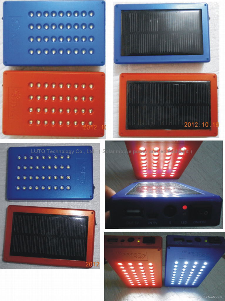 Solar mobile lighting power supply