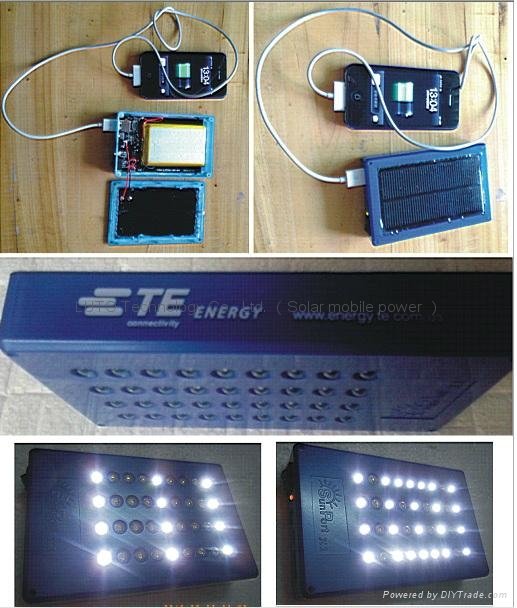 Solar mobile lighting power supply 2
