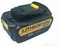 Replace 20V dewalt Power tool battery for DCB182,DCB183, DCB200, DCB201 DCF895C2