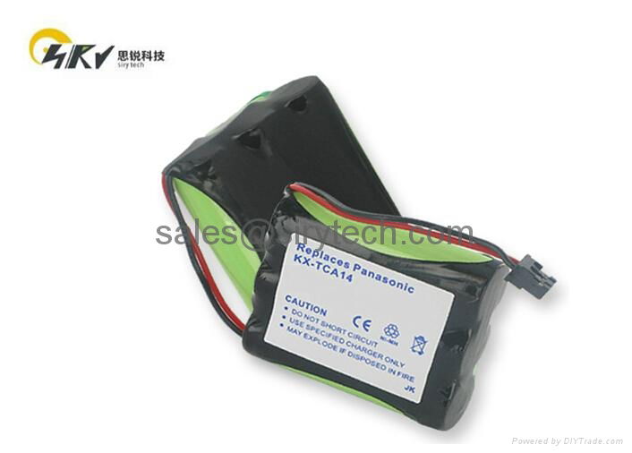 P2.4V 500mAh NIMH battery for VTECH BT18443 BT28443 cordless phone battery 3