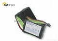 P2.4V 500mAh NIMH battery for VTECH BT18443 BT28443 cordless phone battery 3
