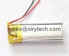 Hair Straightener or trimmer batteries 160mAh 3.7V 