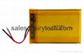 Lithium polymer battery 401020 65mAh for MP3