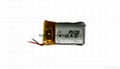 Lithium polymer battery 401020 65mAh for MP3 1