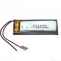 Polymer Li-ion battery pack 301220 40mAh 3.7V 