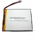 Polymer Li-ion battery pack 301220 40mAh 3.7V  4