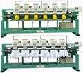 6 heads computerized embroidery machine