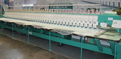 43 heads lace embroidery machine