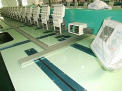 16 heads high speed embroidery machine