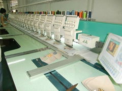 18 heads high speed embroidery machine