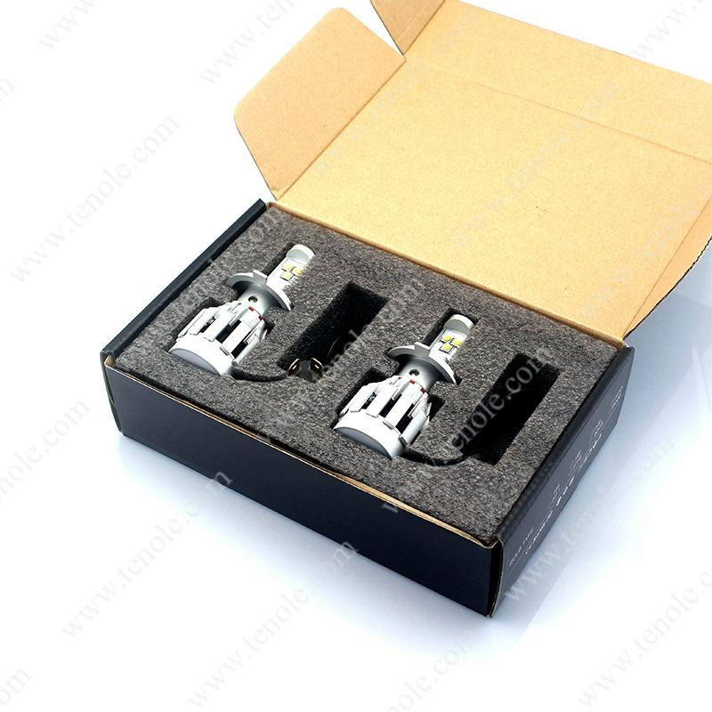 Tenole 20W CREE-XM-L2 LED Headlights H4 H/L 3000LM 6500K 3