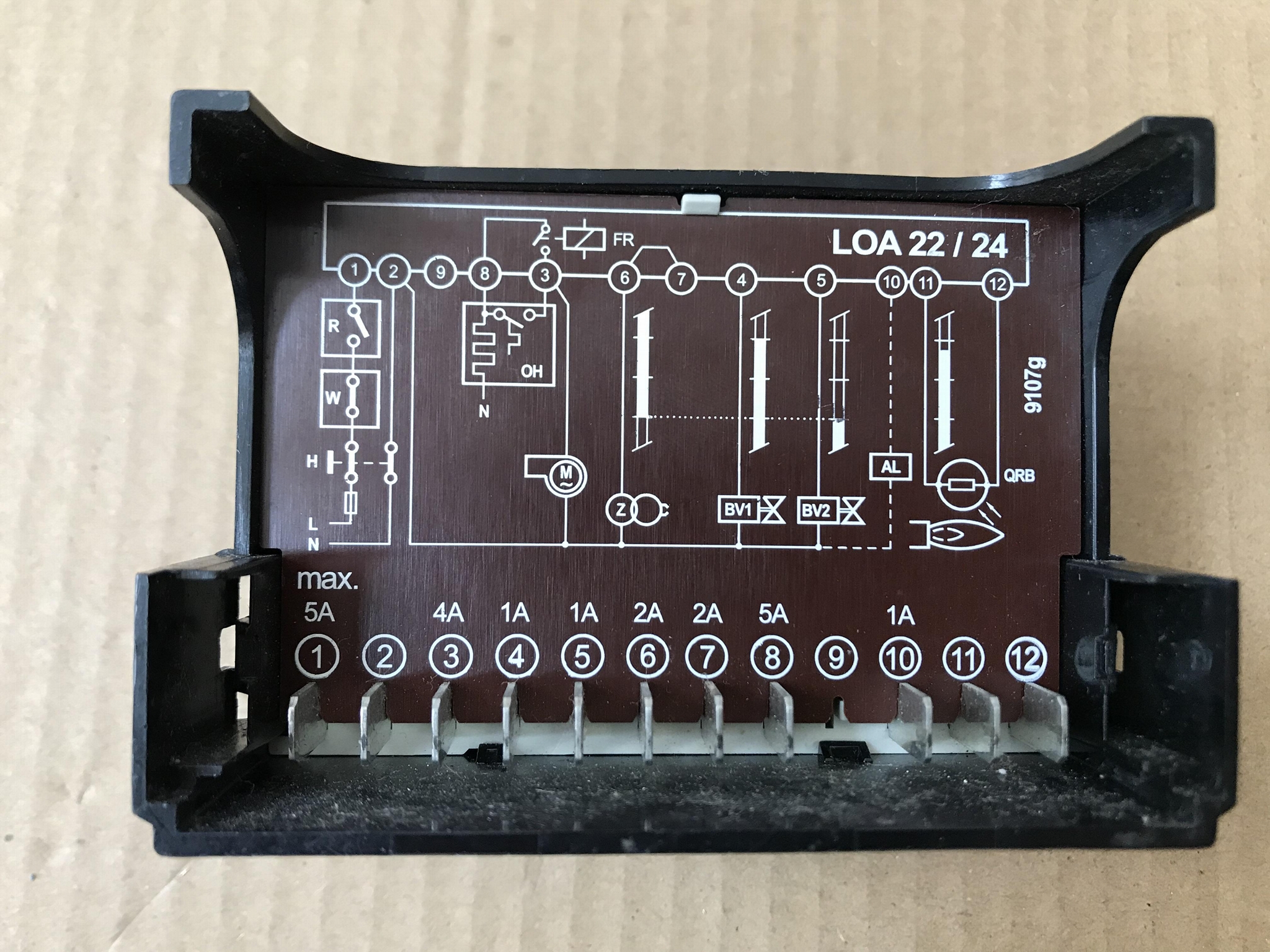 燃燒程控器LOA24.171B27燃燒機配件程序控制器loa24控制器LOA24 2