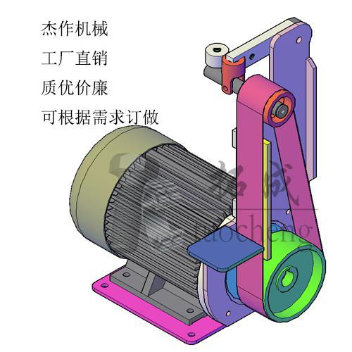 Expand into a multifunctional small abrasive belt machine 3