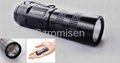 Romisen RC-C3 100 lumens XR-E CREE Q3 LED flashlight with clip
