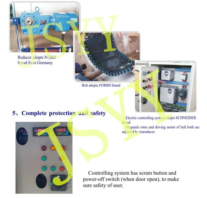 Laboratory Eddy Current Separator for nonferrous metal sorting 5