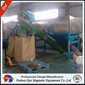 Eddy current separator for aluminum plastice sorting 1