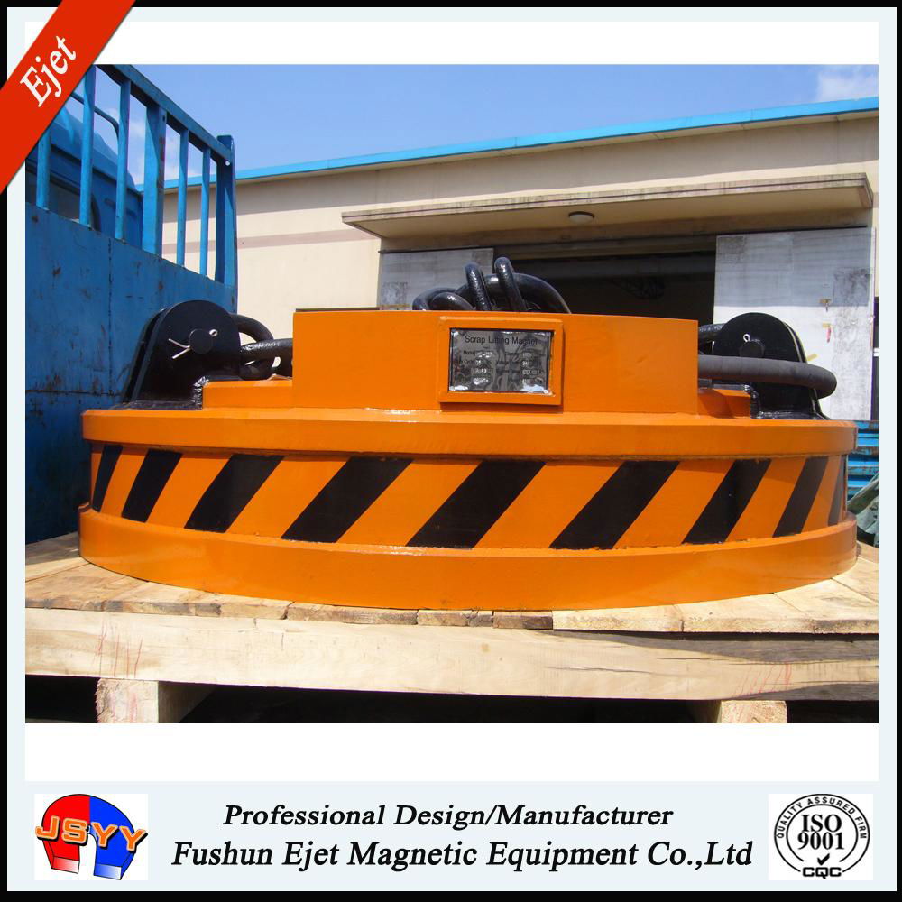  Circular Lifting electric Magnets crane 3