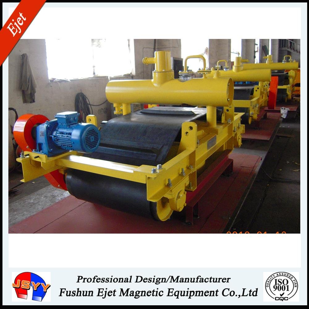 Electric Selfcleaning Magnetic Iron Separator in Oil-Cooling