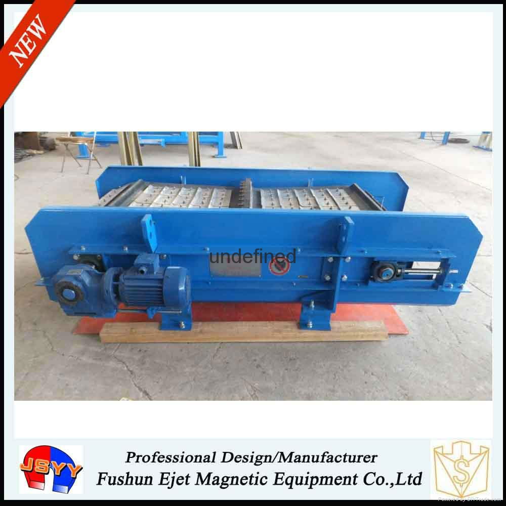 Continous durable high-impact crossbelt over-conveyor magnetic separator 4