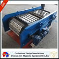 Continous durable high-impact crossbelt over-conveyor magnetic separator 1