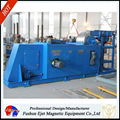 Eccentric pole system eddy current