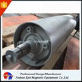 magnetic head drive pulley separator for