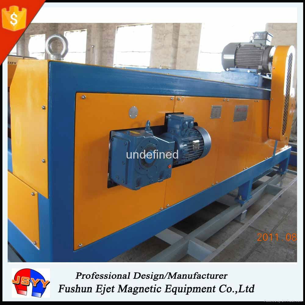 Eddy current non-ferrous dross separator for aluminum molding sand scraps 3