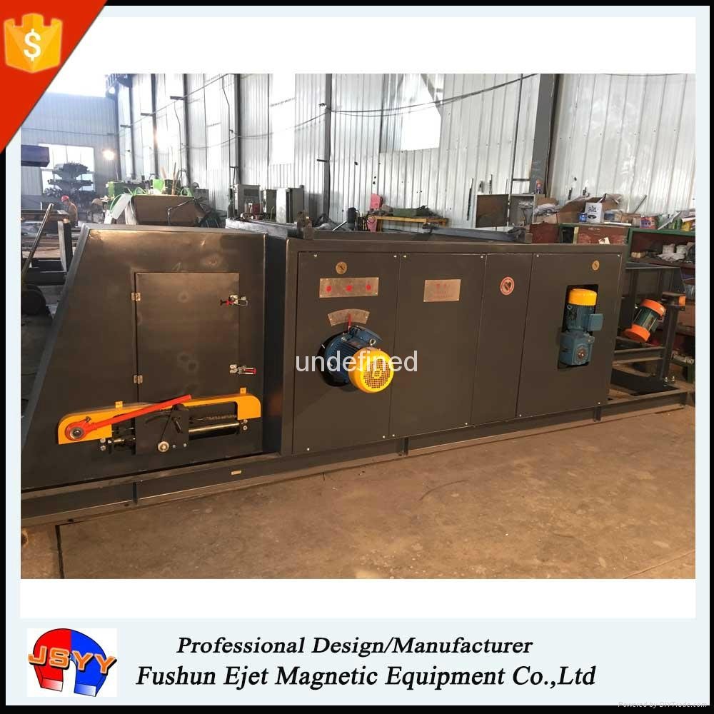 Magnetic crushed aluminum electrolytic capacitors recycling machine