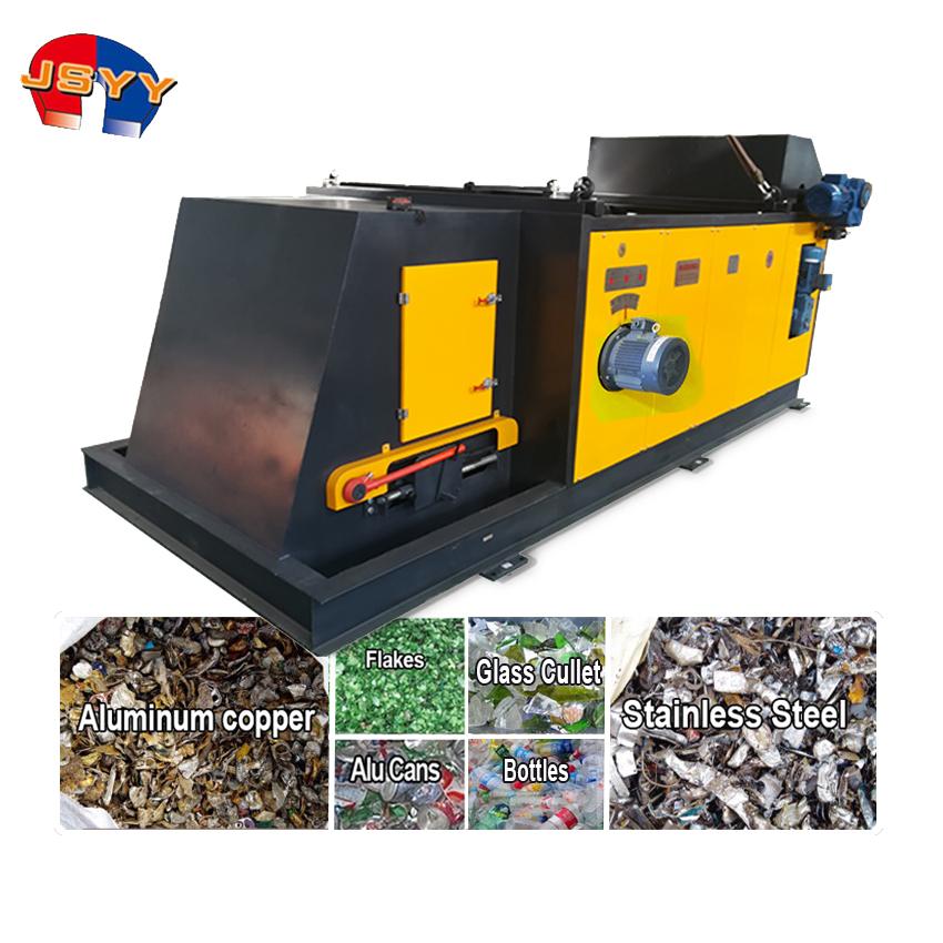 Plastic Aluminium Eddy Current Separator Aluminium Metal Sorting Machinery Zorba