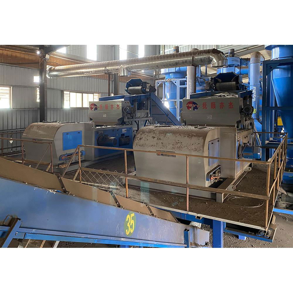 metal recycling system for crushed Electrical&Electronic e waste scraps process