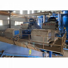 Metal Recycling System For Crushed Electrical&Electronice Waste Scraps Process